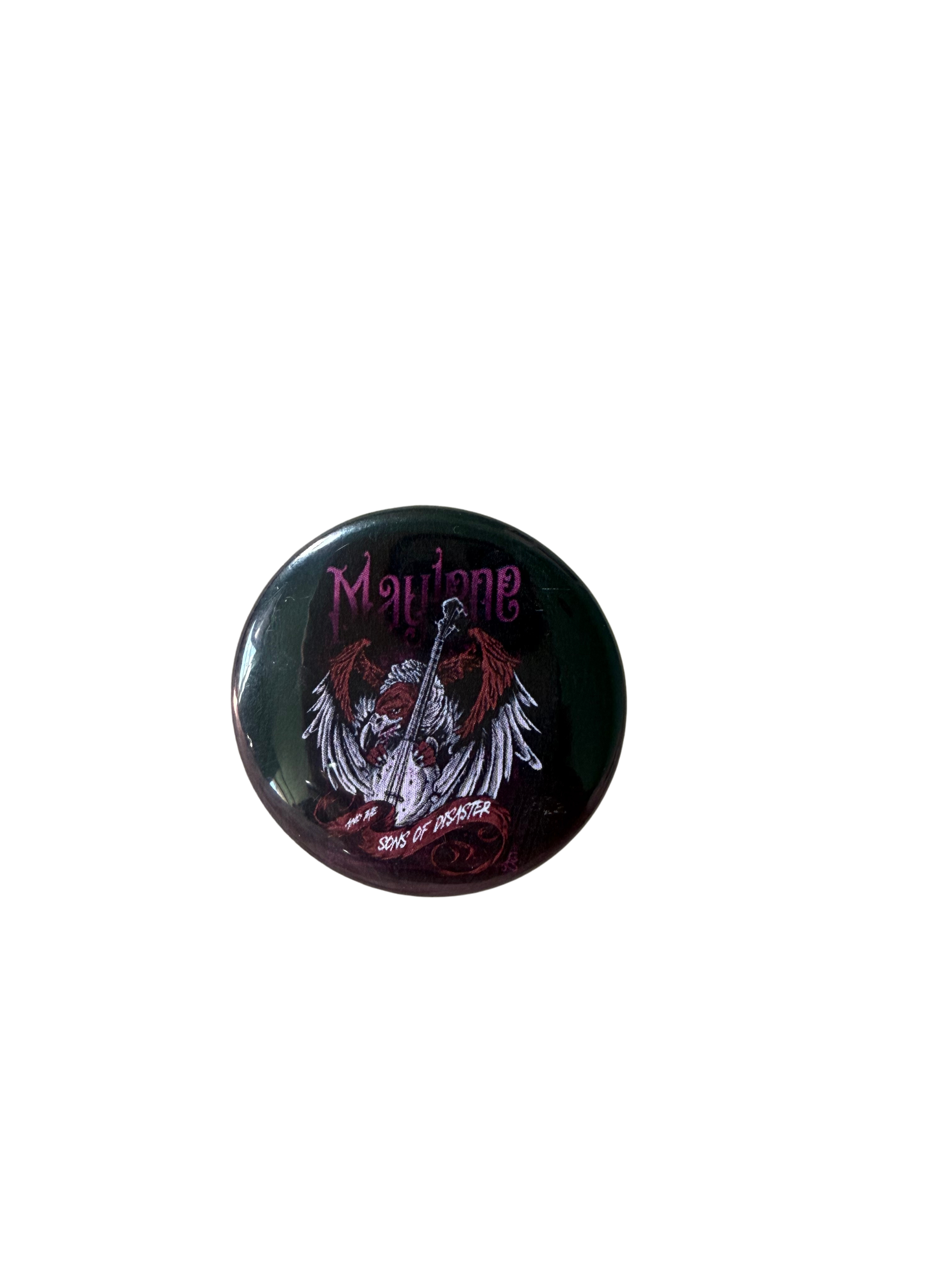 Buzzard Button Pin