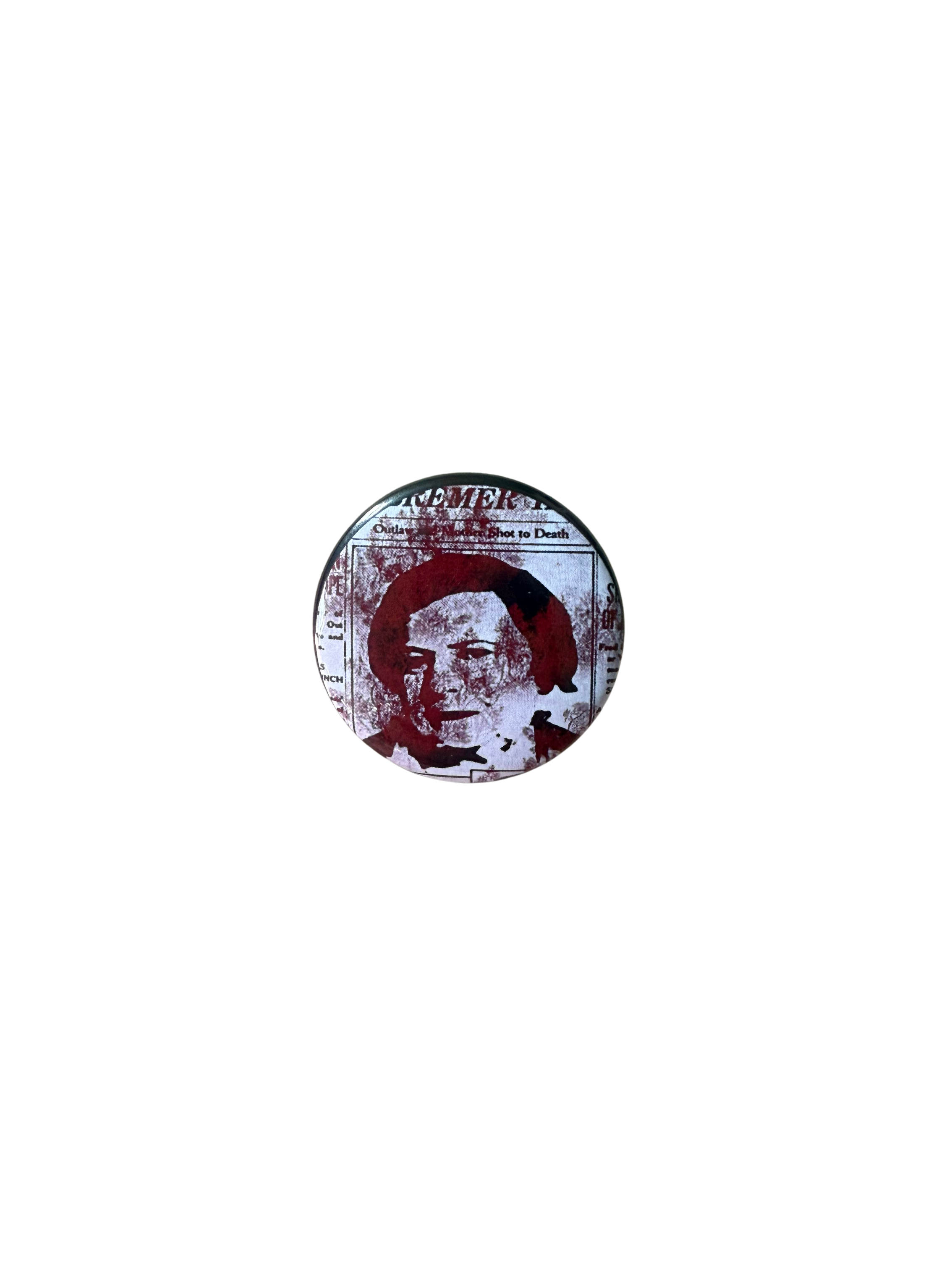 Maylene Herself Button Pin