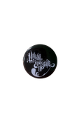 Black Logo Button Pin
